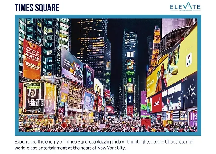 Elevate Apartment At Times Square - Cozy Studio In Times Square And Nearby Restaurants